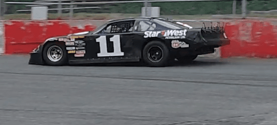 Milo Kaiser’s car with SWP livery